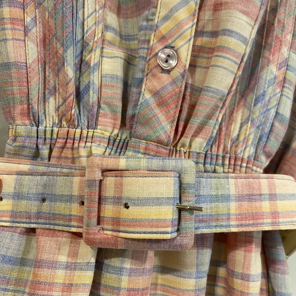Vintage Sears plaid dress - Picture 5 of 9